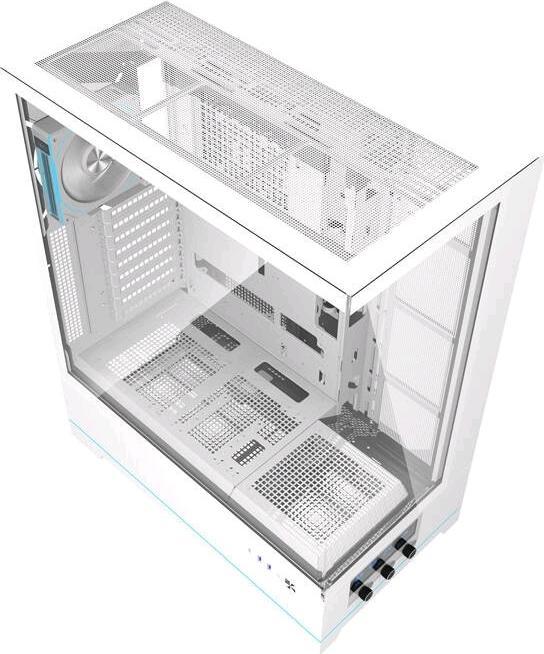 Immagine prodotto Darkflash Tech Case per computer Darkflash DY451L PRO con ventola (bianco) (ATX, mATX, ITX)