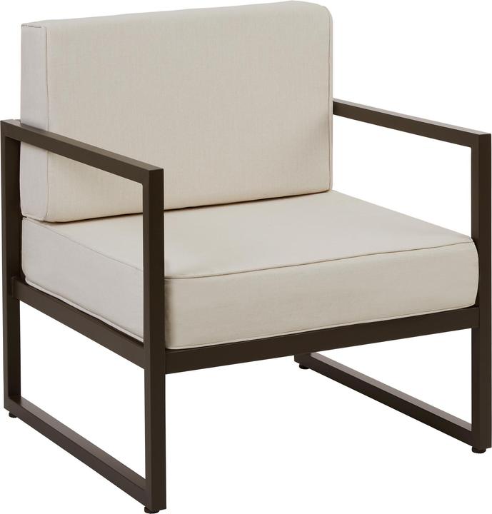 Produktbild tectake Garten-Loungesessel Comosa, XXL-Polsterung