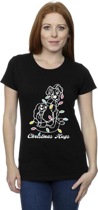Produktbild Disney Lady And The Trump Christmas Hugs TShirt (S)