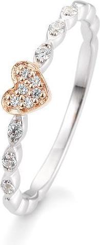 Immagine prodotto Breuning Anello di fidanzamento a cuore (54, Oro 750/18 K)