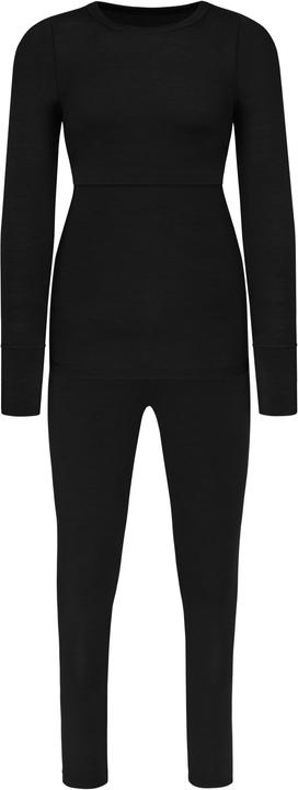 Image du produit Normani Sous-vêtements en mérinos - Ensemble de maternité - T-shirt à manches longues et caleçon - 8795 (M)