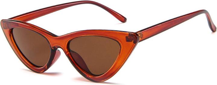 Techsuit - Sunglasses (5040) - for Women, PC Frame and Lens, Triangular - Brown