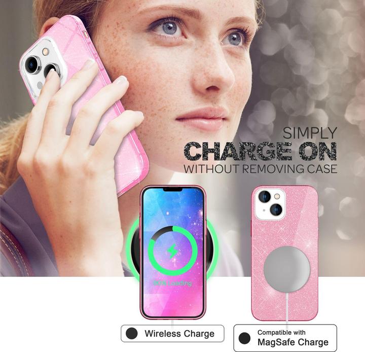 Produktbild Nalia Glitzer Hülle (Apple iPhone 14 Plus)