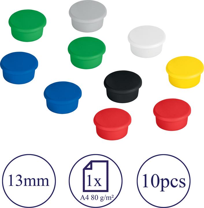 Actual product image Franken Magnet round (10 x)