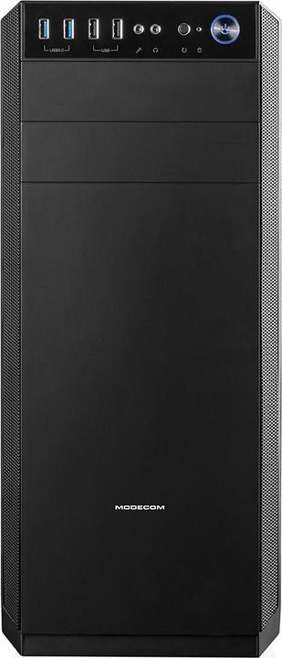 Immagine prodotto Modecom Oberon Pro - Midi Tower - PC - Nero - ATX,ITX,Micro ATX - Home Office - 16.3 cm (ATX, mATX, Mini-ITX)