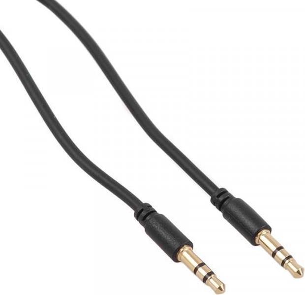 Actual product image Maclean Cable audio Jack 3"1/2 M/M 1,5m (Noir) (1.50 m)