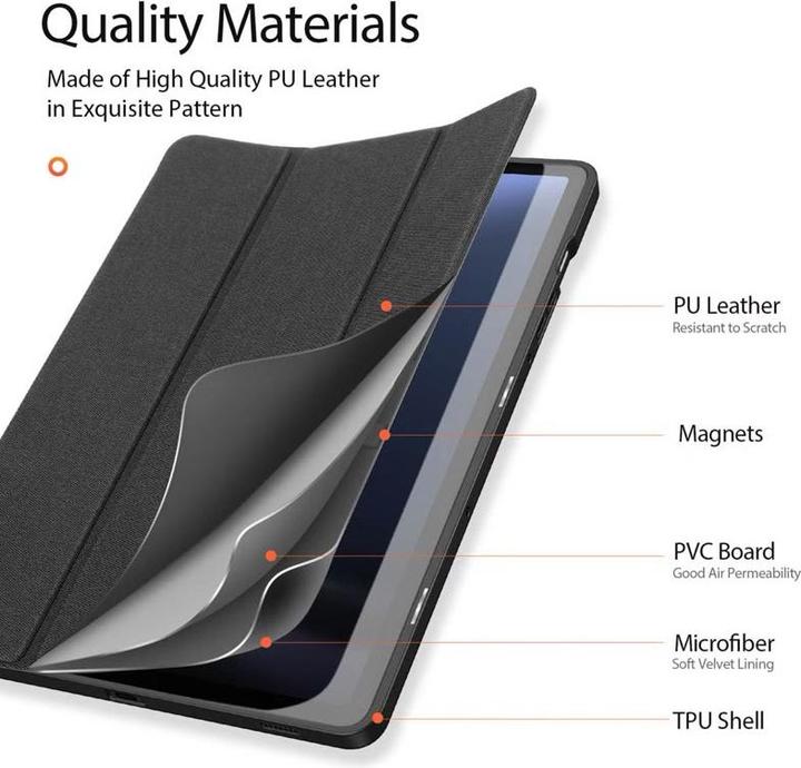 Immagine prodotto Dux Ducis Serie Domo (Galaxy Tab S9 FE, Samsung Galaxy Tab S10 FE)