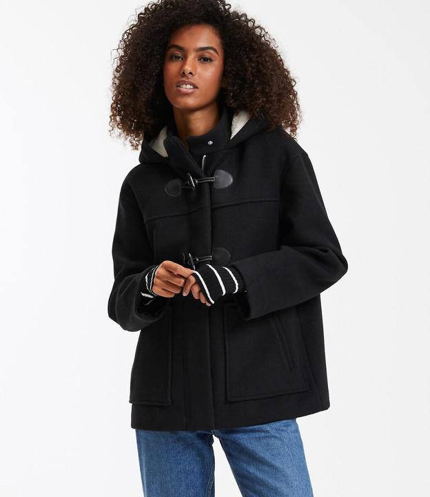 Actual product image La Redoute Collections Halblange Winterjacke im Dufflecoat-Stil (M)