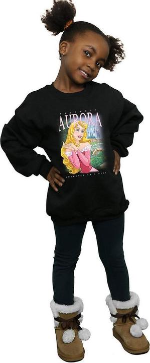 Image du produit Disney Interactive Studios Sweat-shirt en coton Aurora Montage pour filles (116)