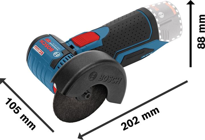 Productafbeelding Bosch Professional GWS 12V-76 Professional (76 mm)
