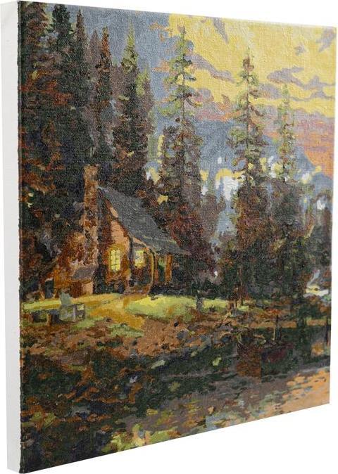 Produktbild Craft Buddy A Peaceful Retreat, 30x30cm Paint By Numbers Kit - Thomas Kinkade