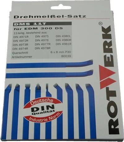 Actual product image Rotwerk Set di scalpelli rotativi 8x8mm 11 pezzi