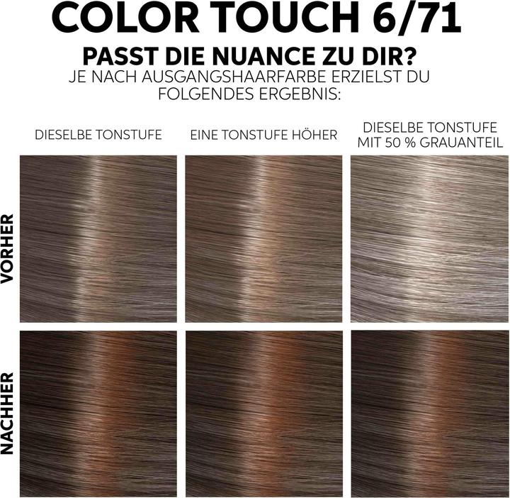Produktbild Wella Color Touch Fresh-Up-Kit (6, 71 Medium Maple Brown)