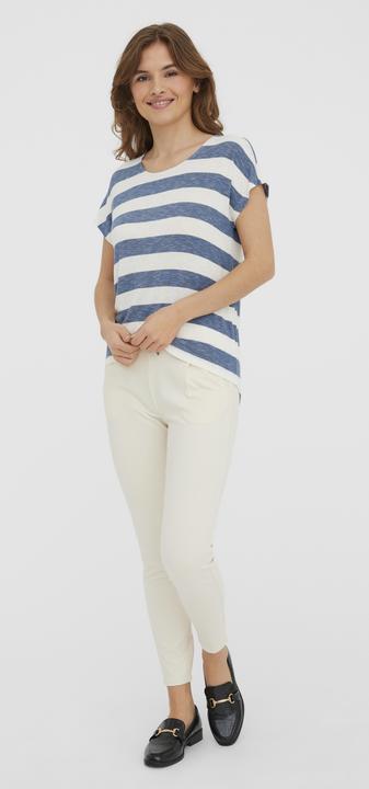 Image du produit Vero Moda Haut rayé à manches courtes (XS)