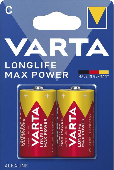 Varta Puissance maximale (2 pcs, C, 7800 mAh)