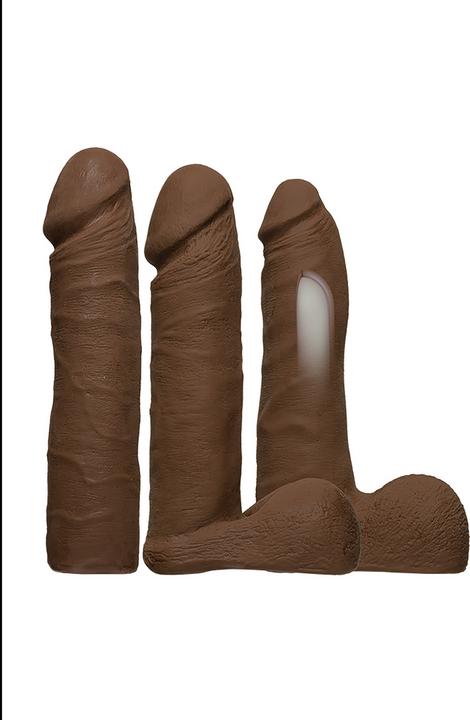 Produktbild Doc Johnson Vac-U-Lock™ - Dual Density ULTRASKYN™ Set - Chocolate