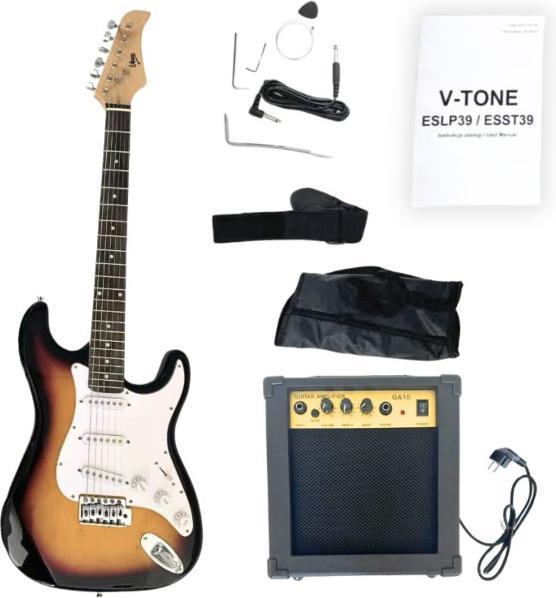 Produktbild V-tone E-Gitarre ESST39 SB 4/4 Stratocaster (E-Gitarre)