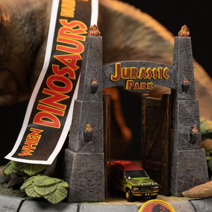 Produktbild Iron Studios Jurassic Park Mini Co. PVC Figur T-Rex Illusion Deluxe 15 cm