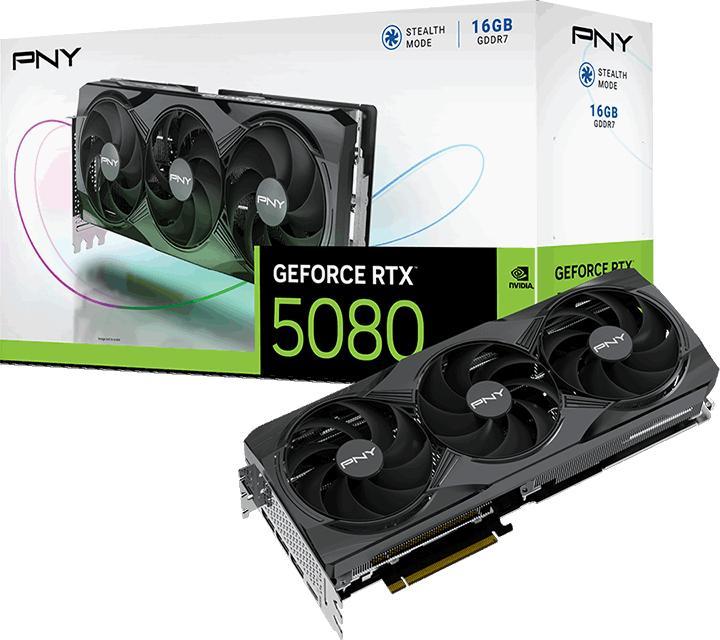 Produktbild PNY GeForce RTX 5080 (16 GB)