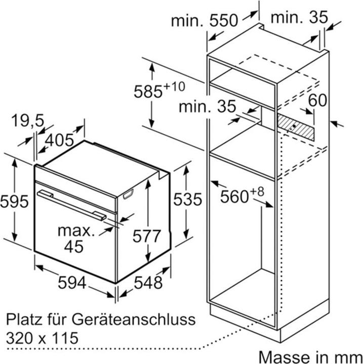 Immagine prodotto Bosch Hausgeräte Hbg655bb1c