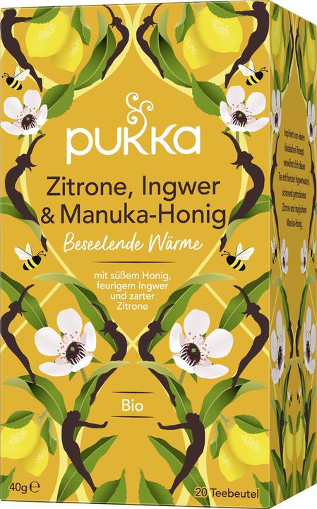 Pukka Lemon, Ginger & Manuka Honey (40 g)