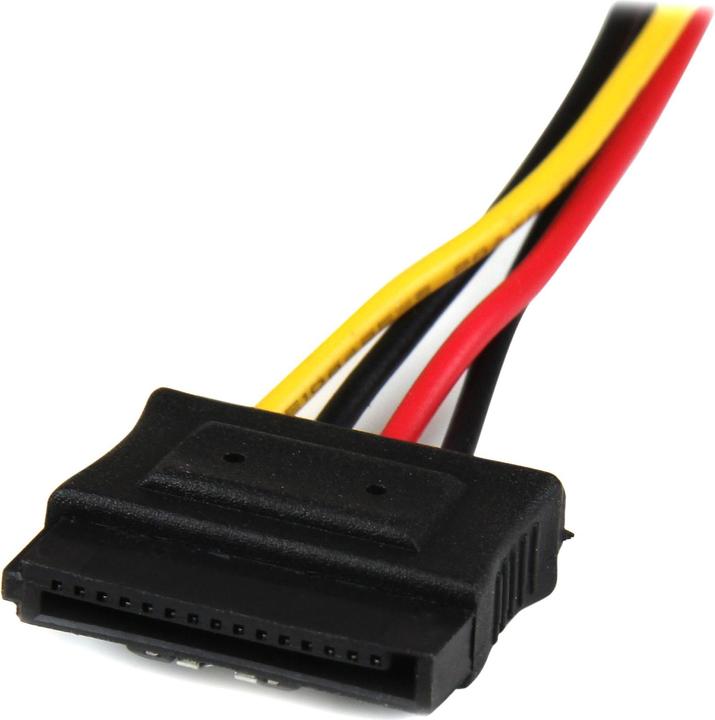 Produktbild StarTech 30 cm 4-Pin Molex auf SATA Y-Stromkabel - Molex zu Serial-ATA Splitter Y-Kabel