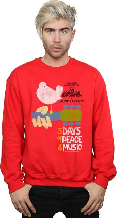 Immagine prodotto Woodstock Festival Poster Felpa Uomo (M)