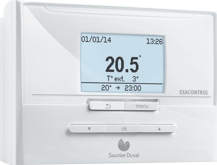 Image du produit Saunier Duval Temperaturregler mit Wochenprogrammierer Exaco Ntrol E7 (S0020118088)
