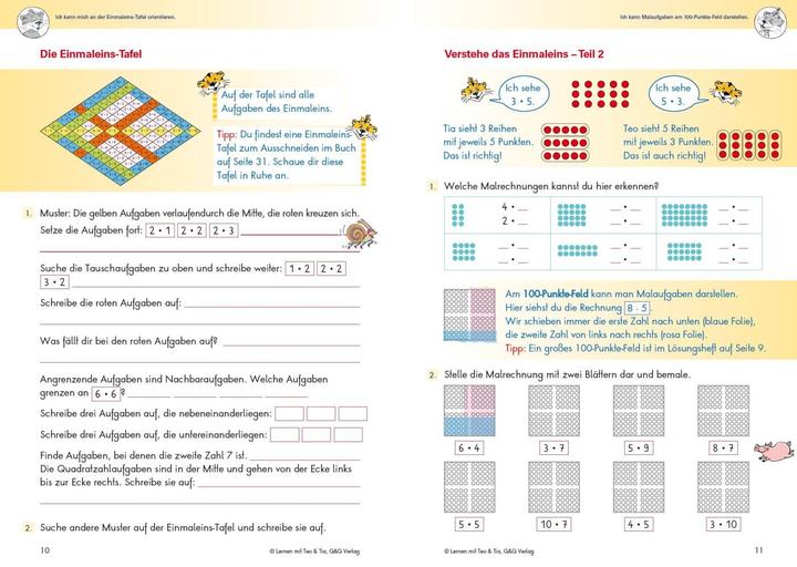 Image du produit Lernen mit Teo und Tia Mathematik – Einmaleins-Trainer – 2. Klasse Volksschule (Allemand, Regina Zeindl-Steiner, Cornelia Seelmann, Isabella Benischek, Anita Summer, 2022)