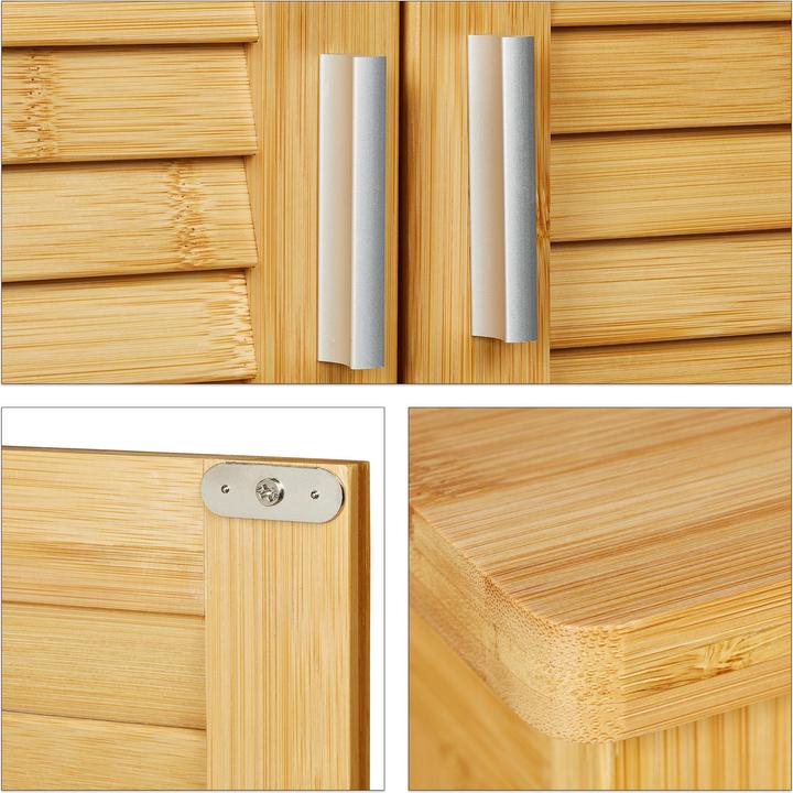 Actual product image Relaxdays Lamellar (62 x 20 x 66 cm)