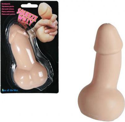 Actual product image NoName Plasticine penis antistress