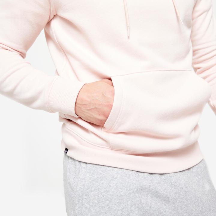 Produktbild Domyos Hoodie Herren warm Baumwollgewebe - rosa (M)