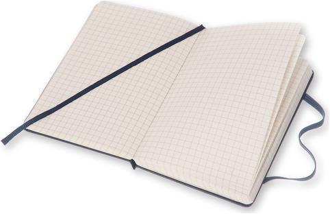 Image du produit Moleskine Carnet classique de poche (A6, Quadrillé, Couverture rigide)