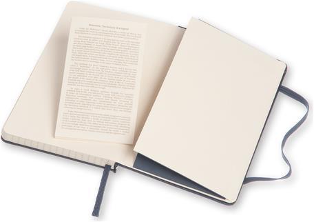 Image du produit Moleskine Carnet classique de poche (A6, Quadrillé, Couverture rigide)