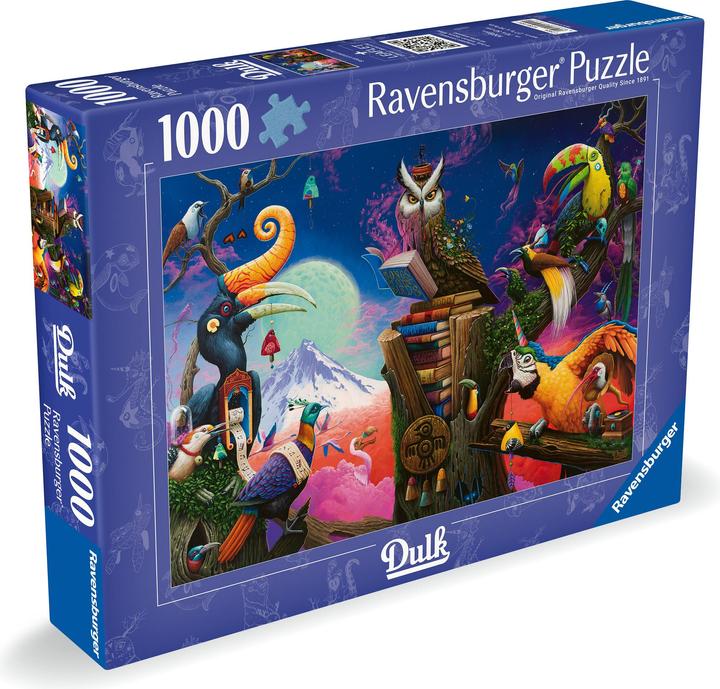 Actual product image Ravensburger Puzzle Songs Of Extinct Birds 1000p (12001024) (1000 pieces)