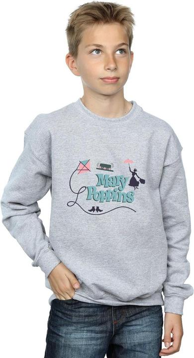 Immagine prodotto Disney Mary Poppins Logo Felpa Ragazzi (128)