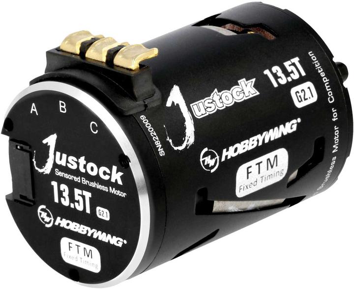 Image du produit Hobbywing Xerun Justock Combo G3S avec 13.5 Turn 3200kV pour stock 1:10