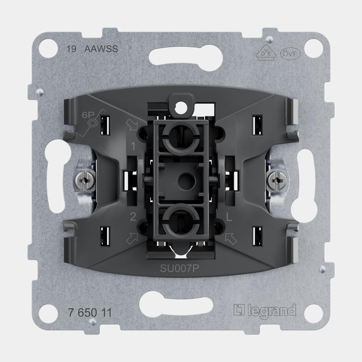 Actual product image Legrand Seano push-button insert
