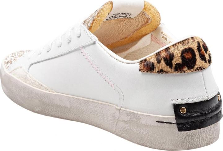 Produktbild Crime London Crime distressed sneakers in leather and suede color white (39)