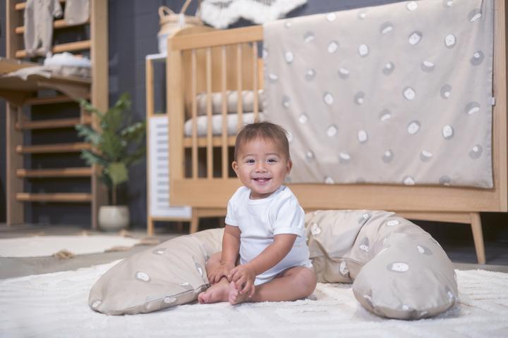 Image du produit Zewi Coussin d'allaitement en coton (190 cm)