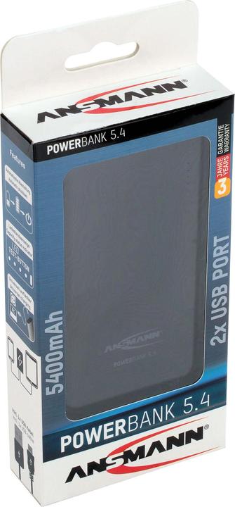 Immagine prodotto Ansmann Powerbank 5.4 (5000 mAh, 20 Wh)