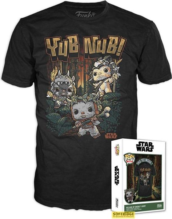 Funko Star Wars: Return of the Jedi Boxed Tee T-Shirt Ewok (S) (S)
