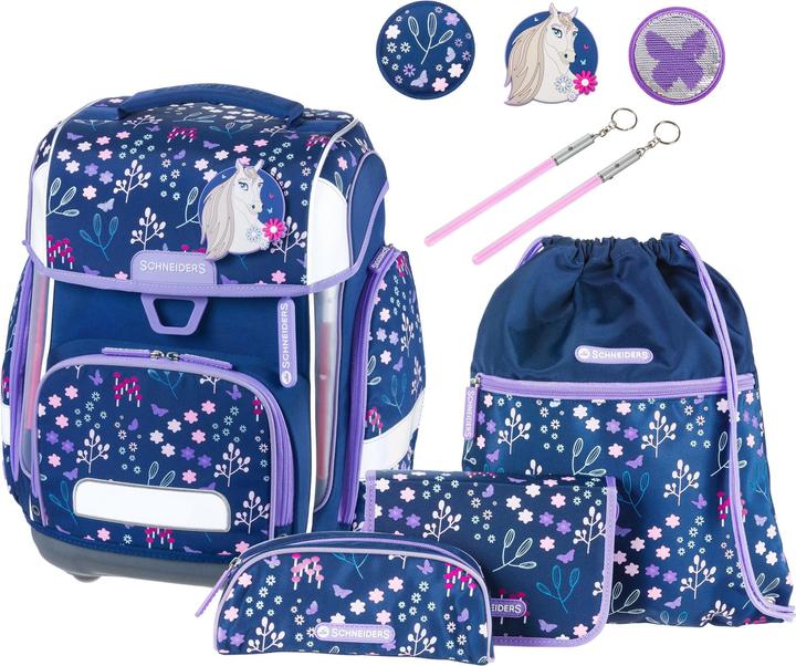 Schneiders Schulthek-Set Bloom 6-teilig (21 l)