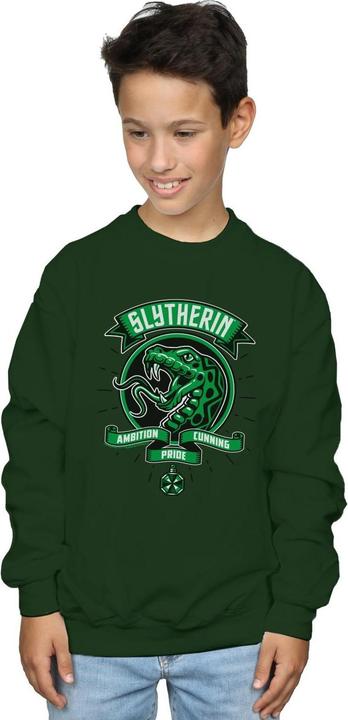 Immagine prodotto Slytherin Toon Crest Felpa Ragazzi (140, 146)