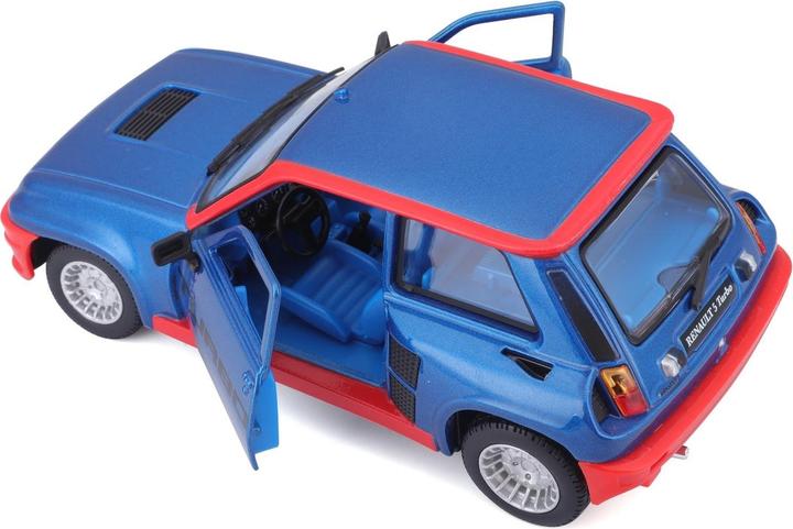 Produktbild Bburago Renault 5 Turbo blau/rot 1:24