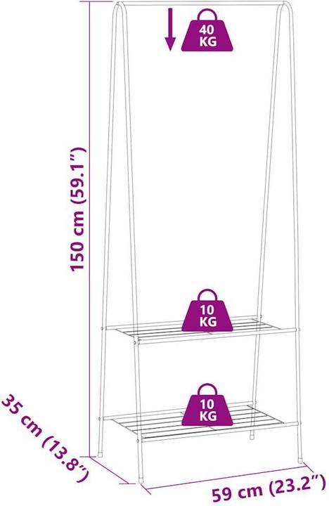 Image du produit VidaXL Garderobe
