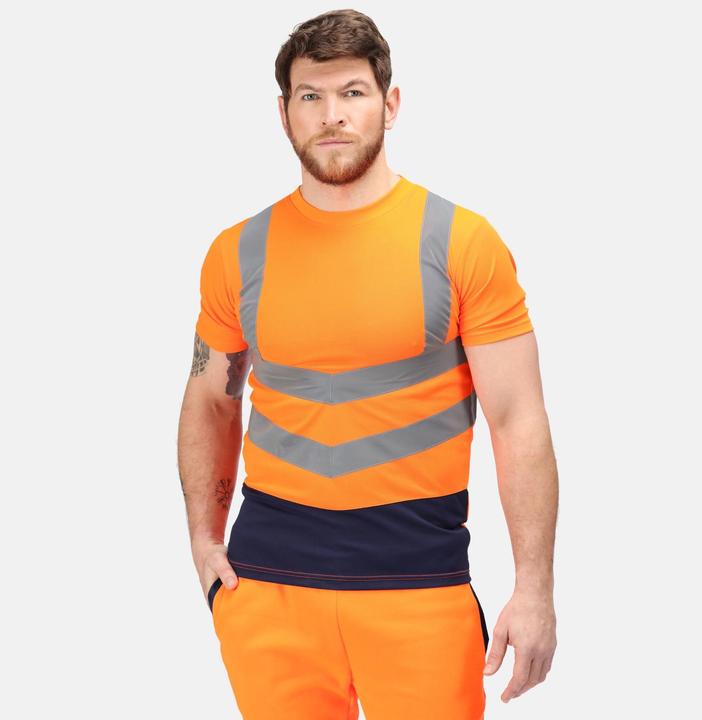 Produktbild Regatta Pro Tshirt Hohe Sichtbarkeit Kurzärmlig (M)
