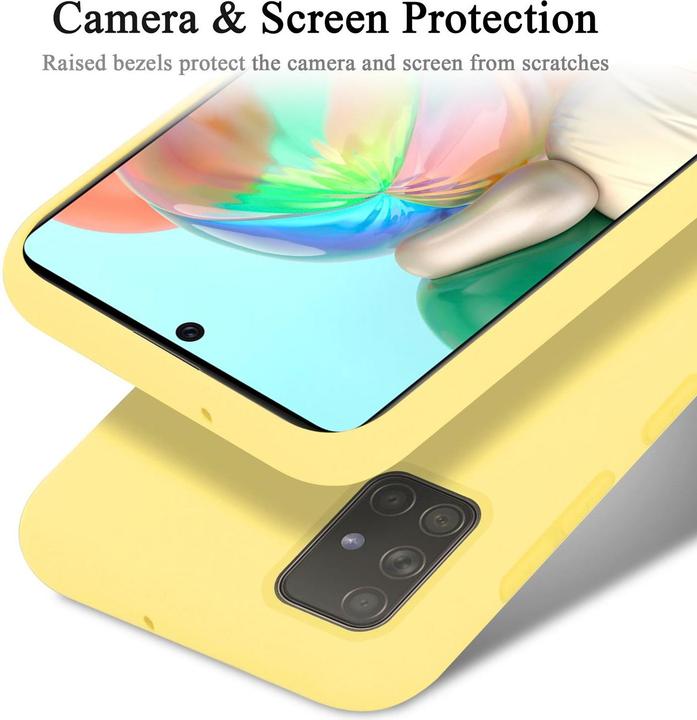 Actual product image Cadorabo TPU Liquid Silicone Case Cover (Samsung Galaxy M40)
