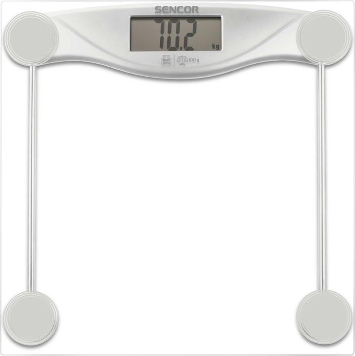 Image du produit Sencor SBS 113SL Pèse-personne rectangulaire Pèse-personne électronique (150 kg)