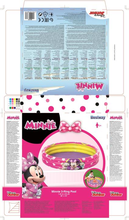 Produktbild Bestway Aufblasbarer Pool Minnie Mouse für Kinder 122 x 25 cm 91079